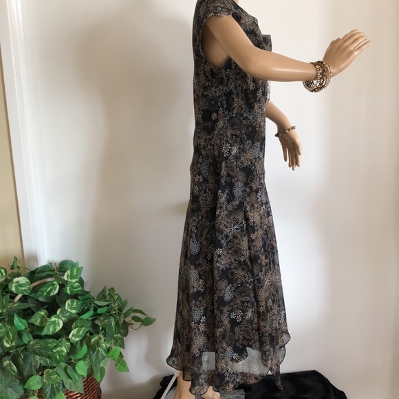 EVAN PICONE All In The details Soft Style with Flare hem. Fully lined Size 14 - Picture 6 of 7